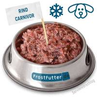 BARF Frostfleisch für Hunde - Rind Carnivor mit Organen, Pansen und weichen Knochen