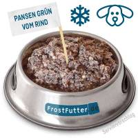 Pansen grün vom Rind BARF Frostfleisch für Hunde