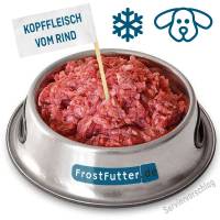 BARF Frostfleisch für Hunde - Saftiges Kopffleisch vom Rind