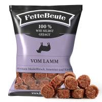 FrostFutter.de - FetteBeute BARF Komplettmenü Nuggets mit rein tierischer Rezeptur vom Lamm